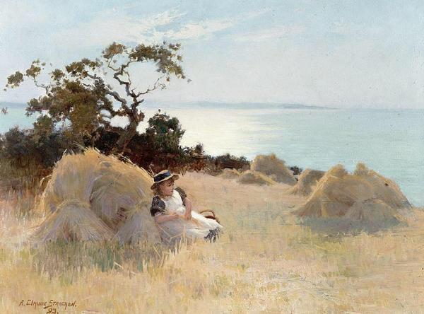 an_blogs's tweet image. Towards Evening
Arthur Claude #Strachan (1865-1938) 
" @mjesusgz #art #iloveart #painting