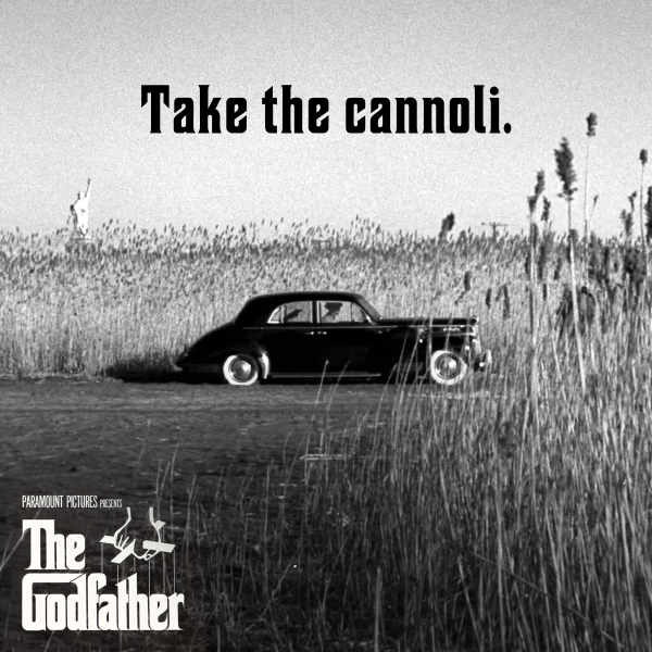 ParamountMovies's tweet photo. Did you know? Richard Castellano in #TheGodfather ad-libbed the classic line "Take the cannoli." #InsideParamount http://t.co/5JskKxPGwy