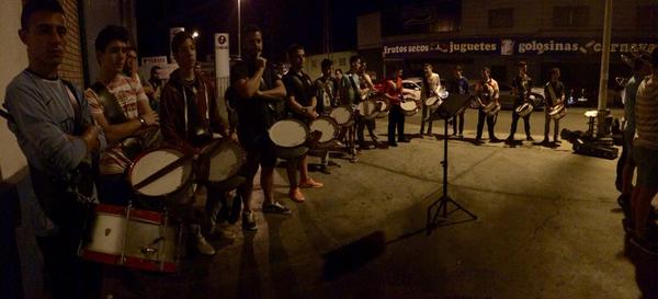 rafadiazglez's tweet photo. Pedazo de percusión. Y faltan 3... http://t.co/CpV3CB3KE8