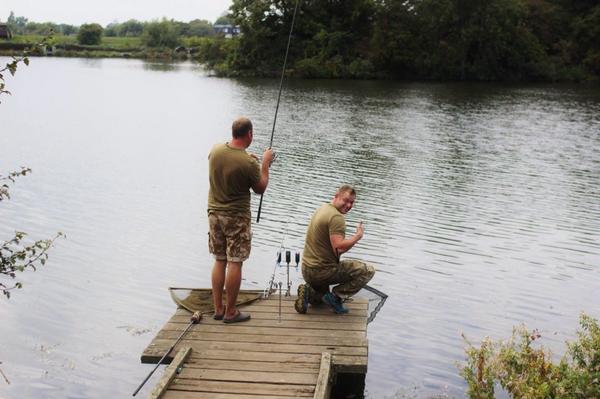 Buddy, Buddy system (a helping hand) works in Afghanistan and on the Bank #carpfishinguk #HMArmedForces