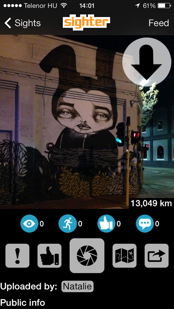SighterGame's tweet photo. Sighter for #streetart capturing. We share the hidden treasures of our cities. http://t.co/PlLzyjCX4A