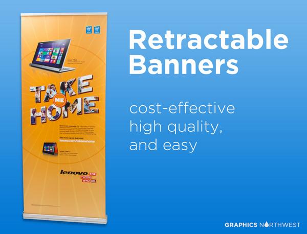 GraphicsNW's tweet image. Looking for an easy way to promote ur business/product? #Retractablebanners are the answer! graphicsnw.com