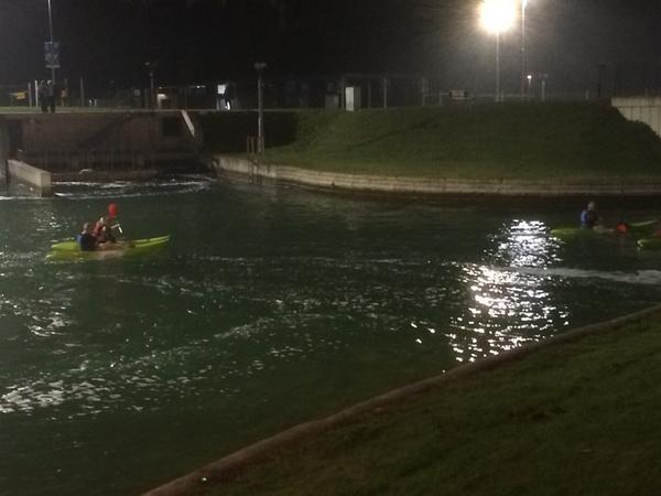 Bhprotary's tweet photo. Well done to the members that ventured to the water, good evening at Olympic White water park in Waltham abbey. http://t.co/EjcMhB0QI8