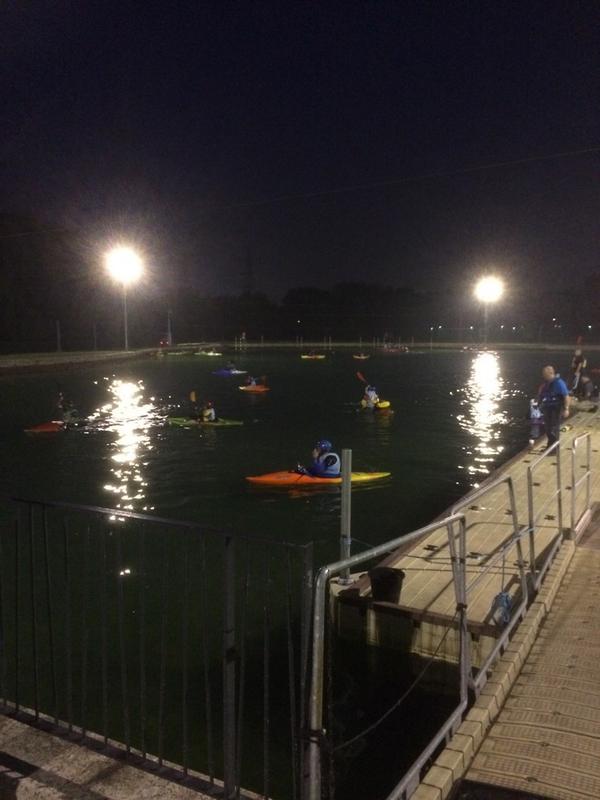 Bhprotary's tweet photo. Well done to the members that ventured to the water, good evening at Olympic White water park in Waltham abbey. http://t.co/EjcMhB0QI8