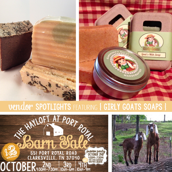 thehayloftatpr's tweet photo. Vendor Spotlight : Girly Goat's Soaps from Springfield, Tenn. #bathbody #HerbalSalve #GoatsMilkLotion #TeaTreeShampoo http://t.co/xwasyBwZ6G