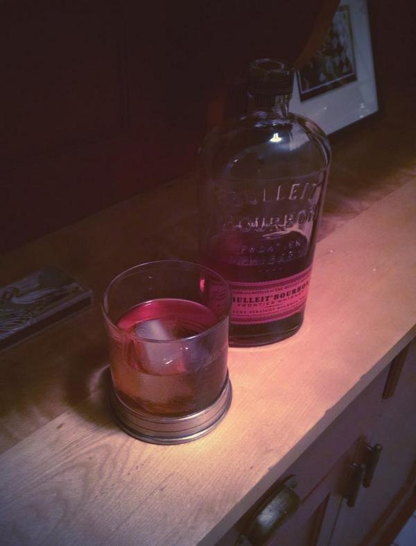 salmoncove's tweet photo. @BulleitUSA cheers #satc late #happyhour after a great day with new vendors http://t.co/PmpTmdzytn