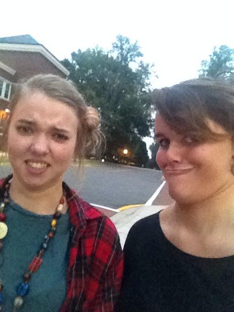 WinthropACAD007's tweet photo. Silliness with this girl! http://t.co/Or0dn7dKUe