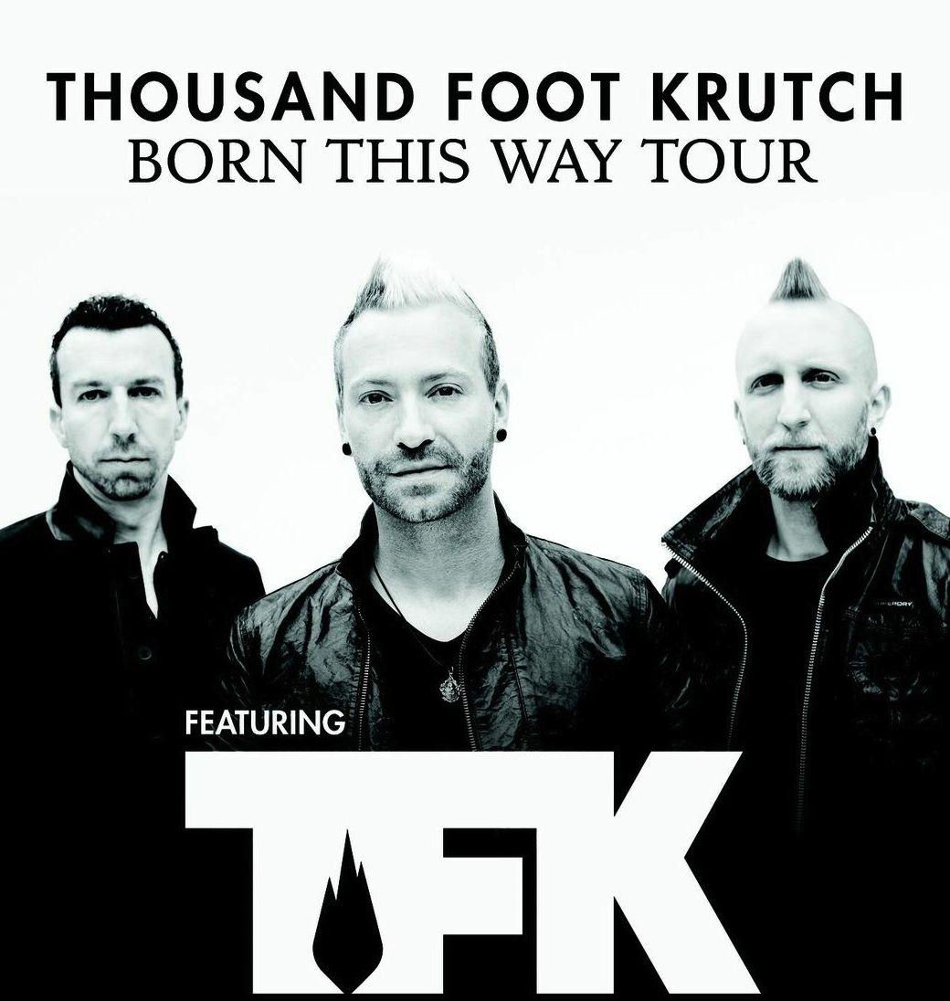Thousand Foot Krutch on Twitter "Born This Way Tour featuring