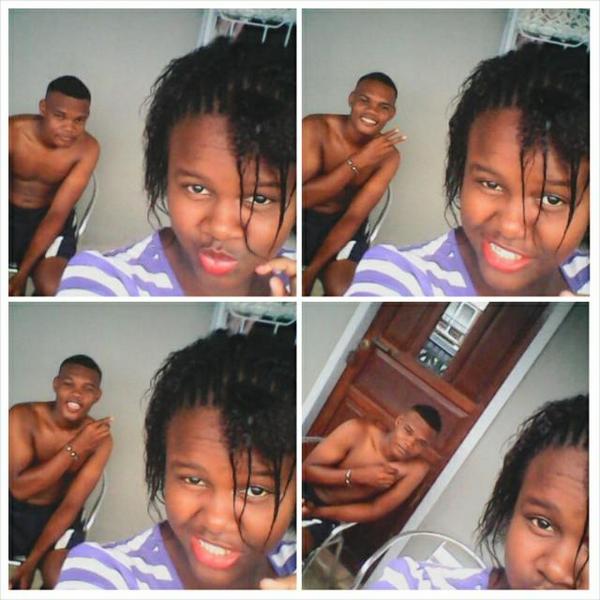 dwaynjoval's tweet photo. Picca met lil sis http://t.co/VOv4GID3Tm