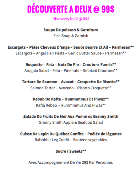 Confusiontapas's tweet image. C’est la rentrée et les shows recommencent! Chez @ConfusionTapas avant ou après le show goûtez notre menu spectacle!