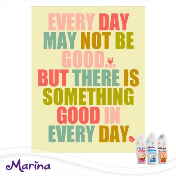 Every day may not be good, but there is something good in every day, always be positive Girls! <3
