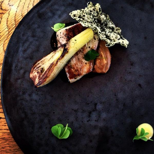 Kingfish... Preserved Lemon, Fennel &amp; Nori. My favorite dish at <a href="/OxwellCo/">Oxwell & Co.</a> right now