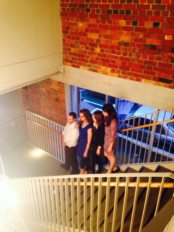 theJDuce's tweet image. The #LifehackLabs crew family portrait, ft papa @samrye_enspiral @charlottehayes @ChelseaRobnson @ginarembe