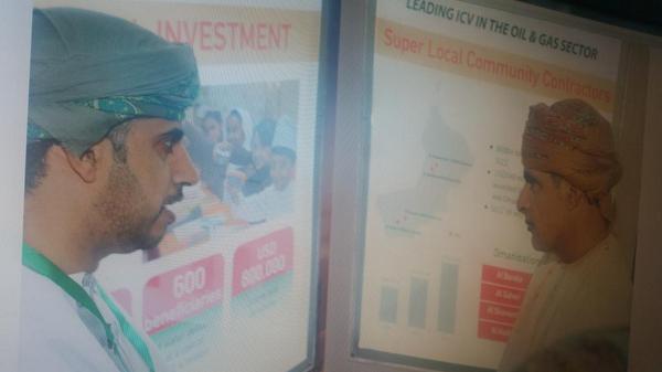 bintfarid's tweet photo. An archived picture of @NabilMaskari talking about our #pdo commitment to the community on #pdoday http://t.co/USN1jTcSAL