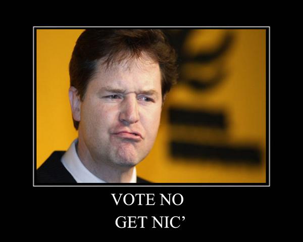 LastMinCampaign's tweet photo. If we vote no...  #indyref http://t.co/4NYdpclSeE
