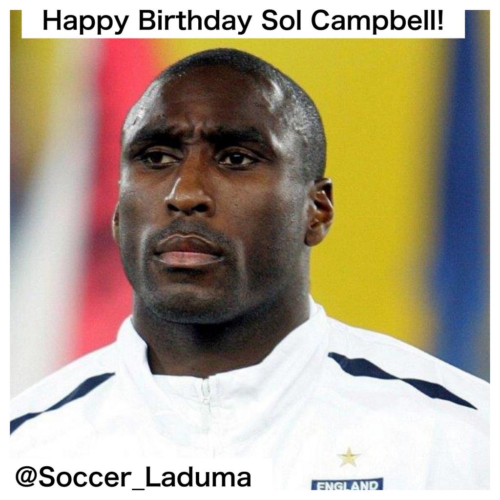 Join us in wishing England legend Sol Campbell a very Happy Birthday! 