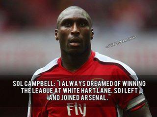 Happy birthday to the legend Sol Campbell.
DOUBLE DOUBLE, SOL CAMPBELL HAS WON THE DOUBLE. 