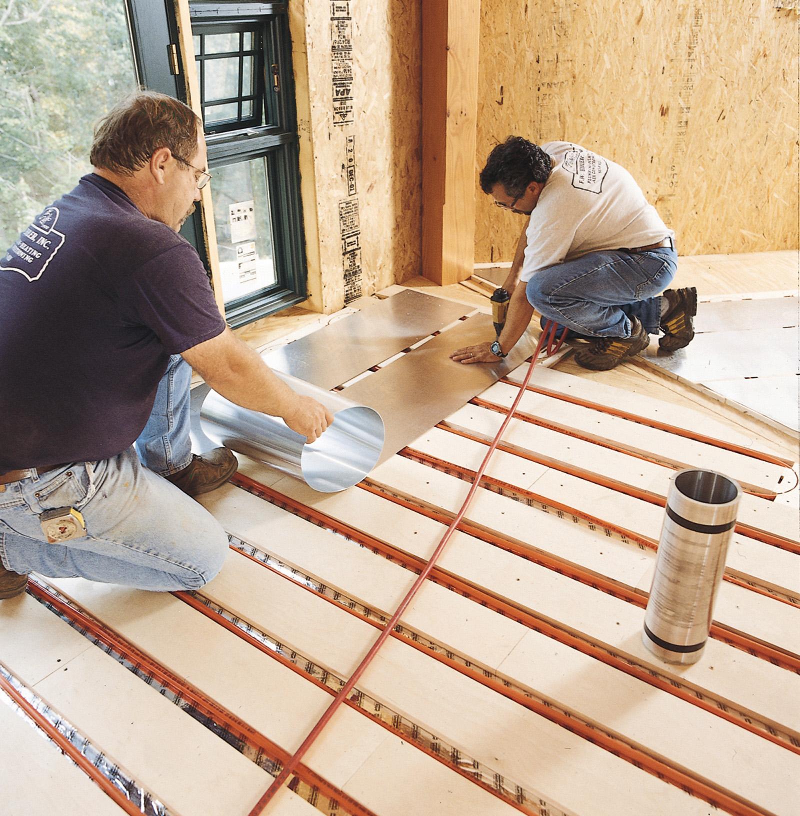 Водяной пол в частном доме