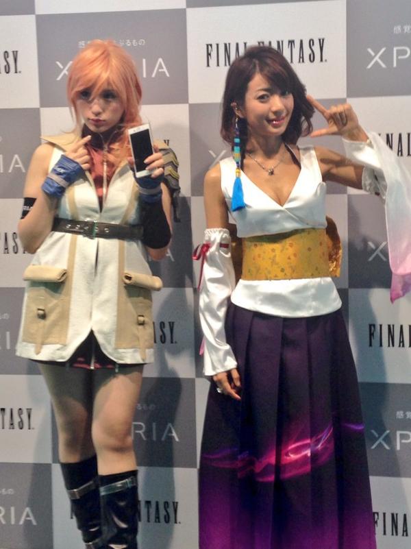 Uzivatel Game Watch Na Twitteru ユウナとライトニング Ff の人気ヒロインがxperiaブースに Tgs14 Http T Co 7upympsl4f Http T Co Ve7t1qfjgh