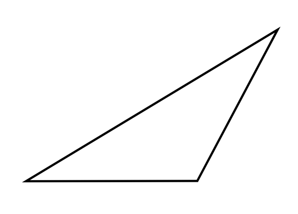 前野 いろもの物理学者 昌弘 三角形の底辺という言葉がtlをよぎるのを見て 今度は小学校の黒い記憶が 二等辺三角形 を選びなさい という問題で図のようなのを選んだら それが二等辺三角形でないことぐらい分かるだろうが ふざけるな と先生に