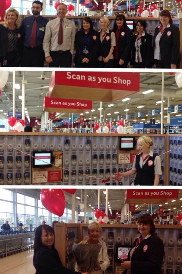 Great success with the Scan as you shop launch. Well done Cat and the team