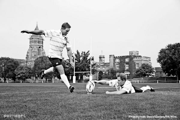 Prince Harry, appointed Hon. President of <a href="/England2015/">England 2015</a> on 1YTG to #RWC2015 <a href="/JonnyWilkinson/">Jonny Wilkinson</a> po.st/tkt