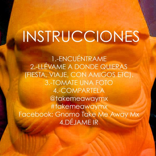 takemeawaymx's tweet photo. Instrucciones #gnomo #condesa http://t.co/fqpQfKz8L7