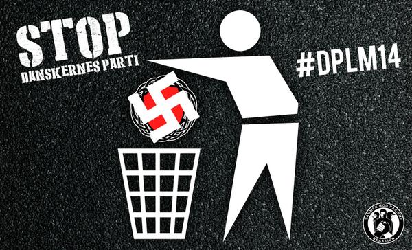 ReaktionFA's tweet photo. Sig NEJ til nazisme på #DPLM14 - INGEN #HASHTAG FOR NAZISME – #DPLM14 @ DELTAG SELV PÅ http://t.co/7ldBMs4CDI #dkpol http://t.co/pTypOVJh5G