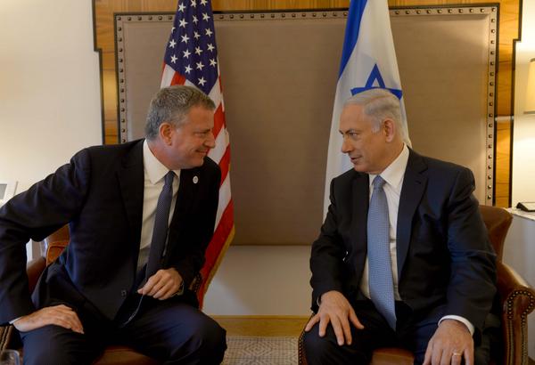 NYCMayor's tweet image. Met with @IsraeliPM to discuss the unbreakable bond between NYC and Israel—and ways it can continue to grow.