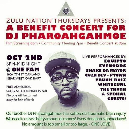 RasCeylon's tweet photo. 2NITE #ZuluNationThursday @Pharoahgahmoe benefit show @OneFamVenue come tru and/or donate @ http://t.co/jIlOr6FaC5 RT http://t.co/0iX60YTpnQ