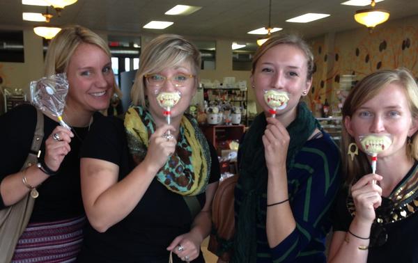 HITK_STL's tweet photo. No chocolate was harmed in the taking of this photo. #ChocoVampires #SugarBreak #Halloween http://t.co/YibqQ24KET