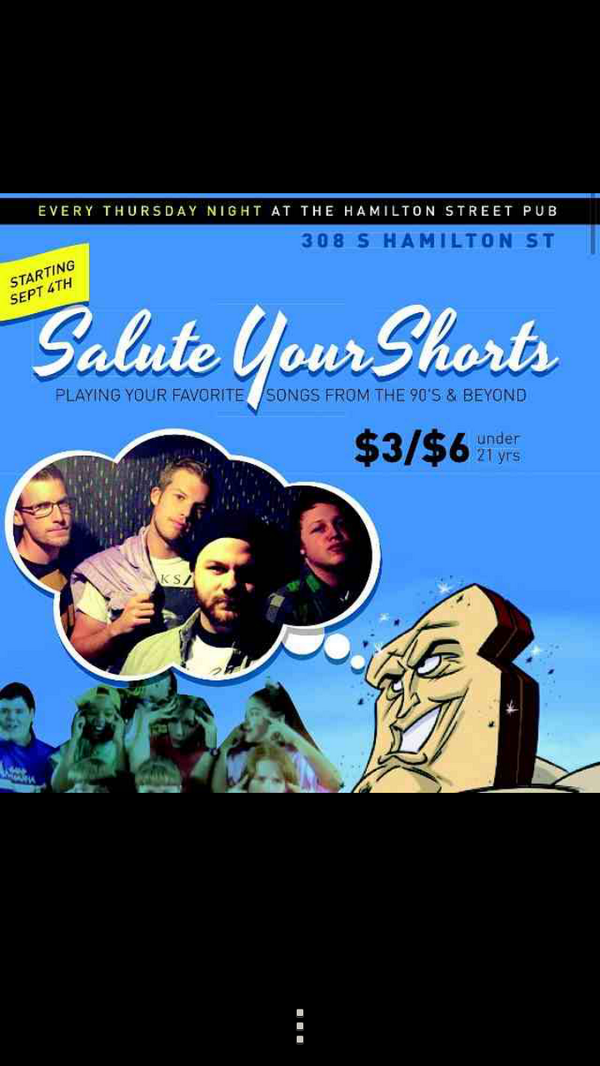 Hamilton_Pub's tweet photo. Salute Your Shorts is back. Come see the next evolution of Bad Boys. Hide your Moms and come Party @ 10. #tagthepub http://t.co/t0BM6Yqho3
