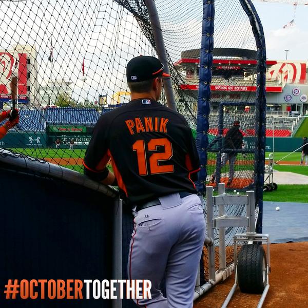 SFGiants's tweet photo. Joe Panik had 3 hits in his 1st career #Postseason game

#StrongerTogether #OctoberTogether http://t.co/CIC2Ha2G6T