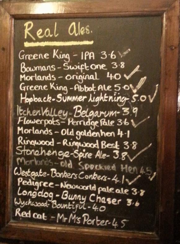 Junctionstdenys's tweet photo. Tonight's beer list. Quiz tomorrow, all welcome. http://t.co/dz4XbOrbhZ