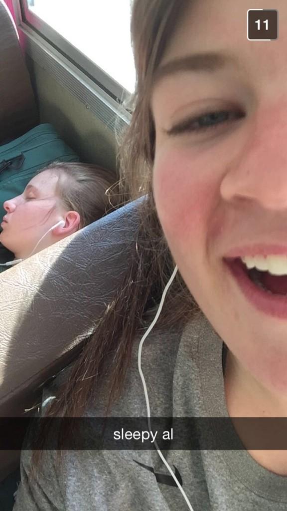 ACADvolleyball's tweet photo. bus rides got us like http://t.co/7EFwmC8HB1