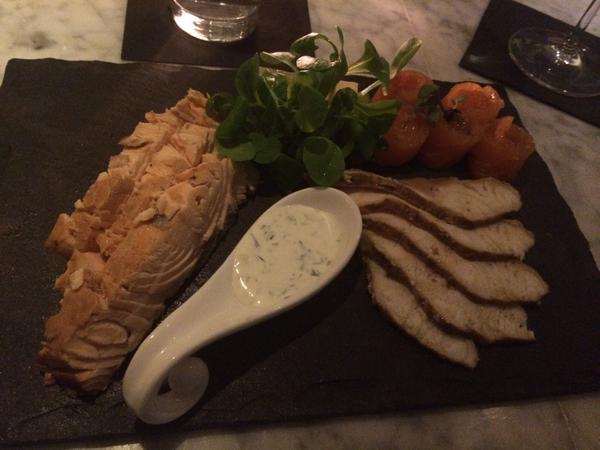 RayspicksNYC's tweet image. Assorted cured fish @ArianaSoho,  Nothing but deliciousness!! A plate with multi- facet of flavors. #soho #curedfish