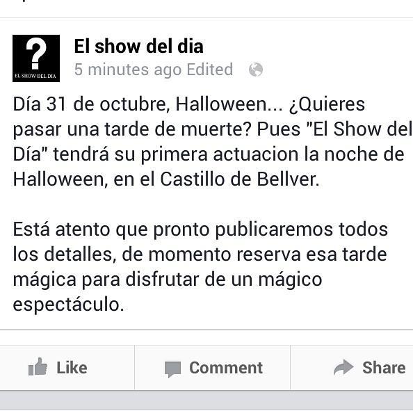 elshowdeldia's tweet photo. No te pierdas la primera actuación de "El Show del Día" http://t.co/iXNONFodsv