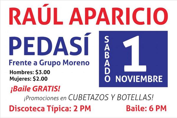 DavidAndresC's tweet photo. Baile con "Raúl Aparicio y el Sol Naciente" en Pedasí para Fiestas Patrias. http://t.co/7CAKyE6bSY