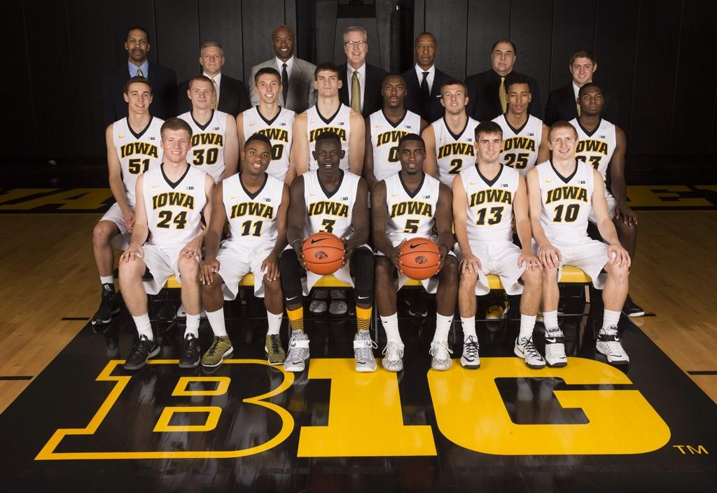 Iowa hawkeyes cheap men's basketball roster