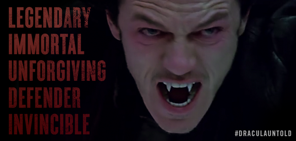 DraculaUntold's tweet photo. The only vampire the Salvatores fear. #DraculaUntold. In theaters October 10. #TVD http://t.co/jooRdhLAeB