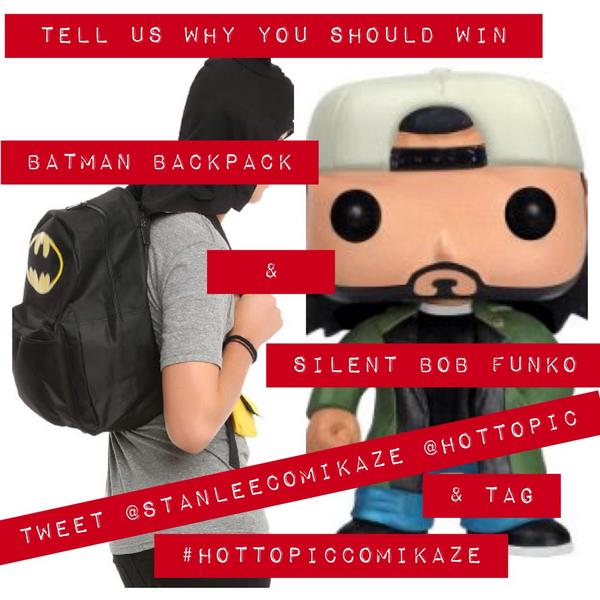 joesefharmon's tweet image. Tbh I just love Silent Bob&amp;lt;3 #batmanbackpack #silentbob #funko @hottopic @stanleecomikaze  #HottopicComikaze