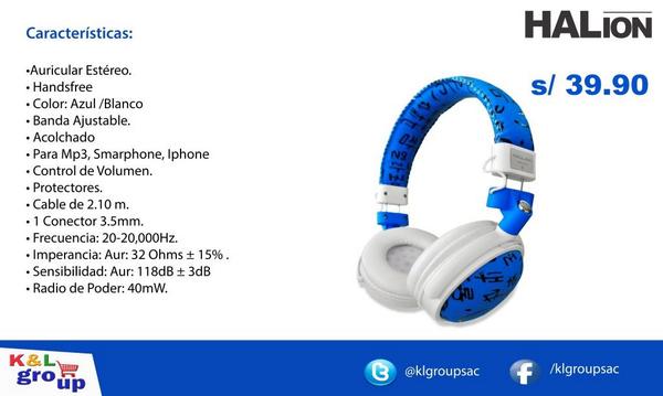 klgroupsac's tweet image. Auricular moderno y juvenil a sólo S/39.90!! Los mejores precios estan en K&amp;amp;L Group SAC