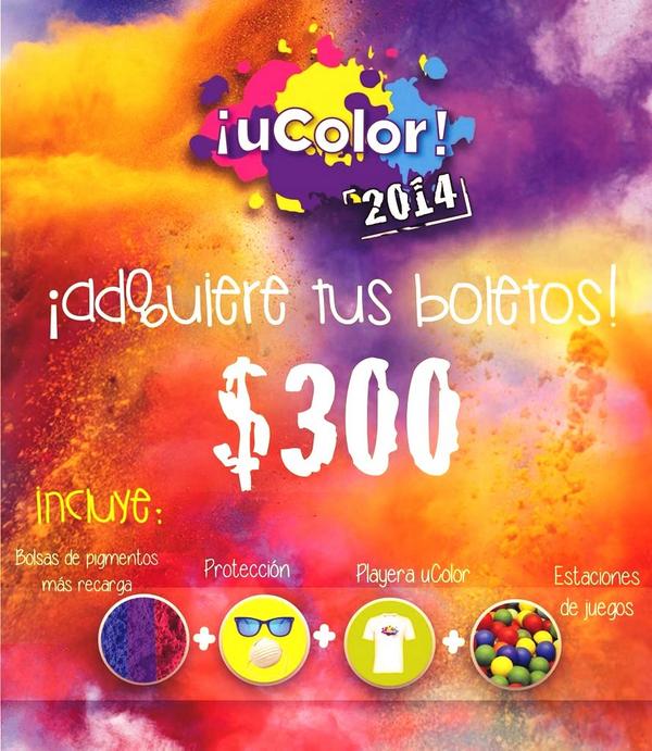 Aunque_Te_Duela's tweet photo. RT Si quieres vivir la experiencia #ucolor2014
FAV Si regalamos pases! http://t.co/vx4Cq3HNnG