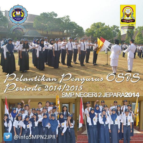infoSMPN2JPR's tweet photo. Pelantikan Pengurus OSIS Periode 2014/2015 #UpacaraHariKesaktianPancasila http://t.co/OhG0RHfHA6