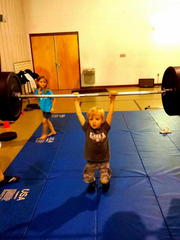 luke_johnson02's tweet photo. Teaching him young. #LadyKilla http://t.co/gowBY4x04V