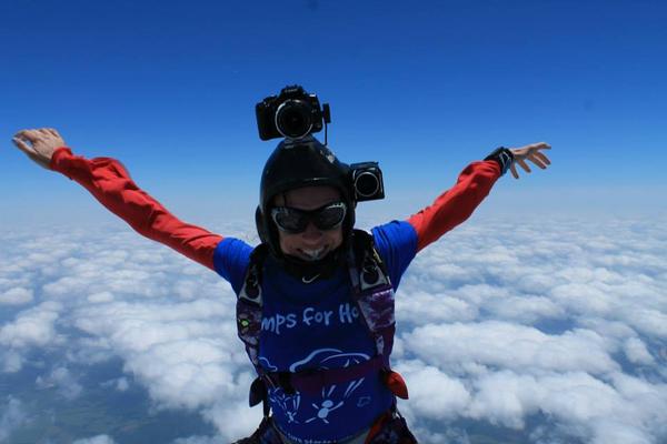 .<a href="/JumpsforHope/">Jumps for Hope</a> raises funds for cancer patients through skydiving events. Shop &amp; Support: spr.ly/6013U3c9