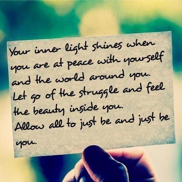 What does your inner #light say about you? #shine