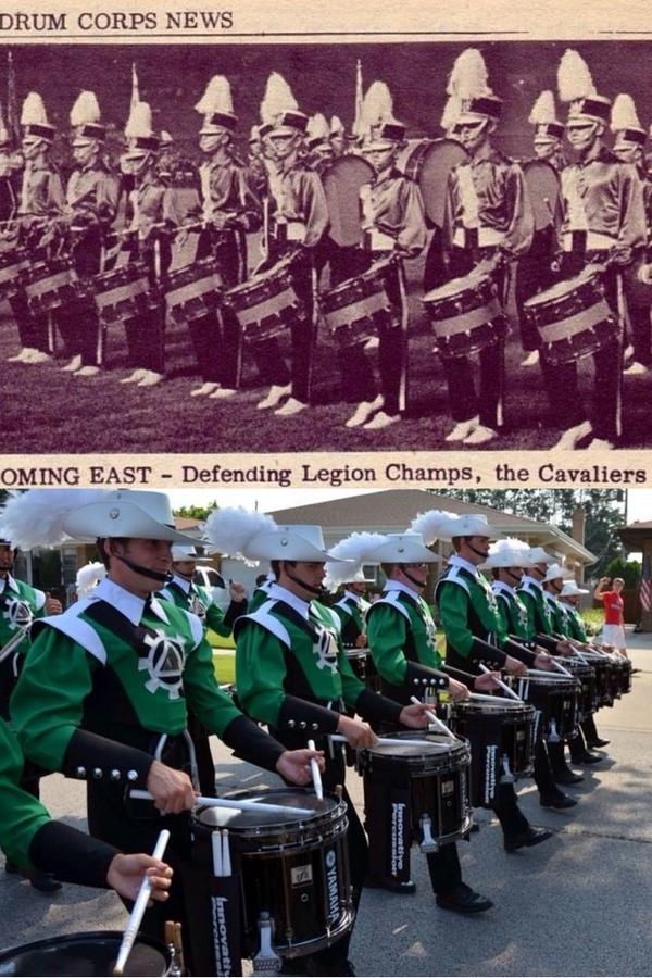 #transformationtuesday with @TheCavaliers snare and tenor lines!😏💚 #MeanGreenMachine