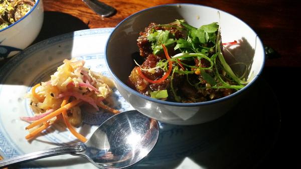 eatnorth's tweet photo. Super tender pork belly from @DaiLoTO, just one of the reasons why we think it's buzzworthy. http://t.co/UvOw5F6byn http://t.co/1JlpVGZMXl