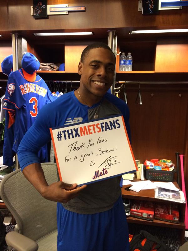 Mets's tweet photo. Win this handwritten &amp; signed #THXMetsFan sign by @cgrand3! RT this to enter. Rules: http://t.co/n5oitW1DKD #whiff http://t.co/4Qbn8JBCi8